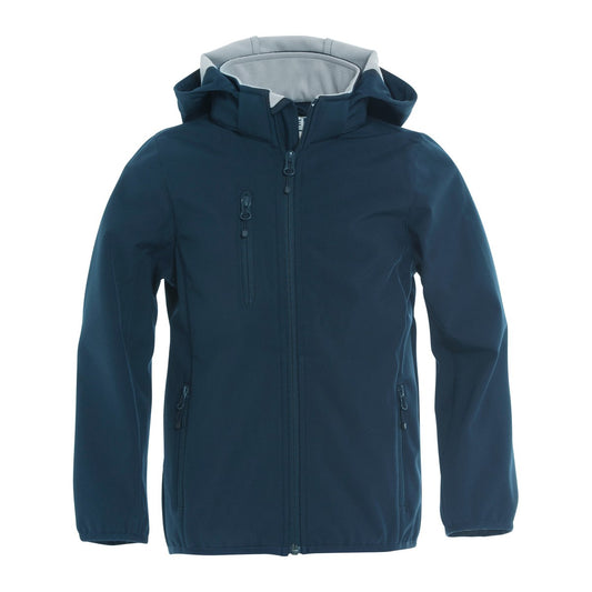 Basic Softshell Jacket Junior – Mörk marin